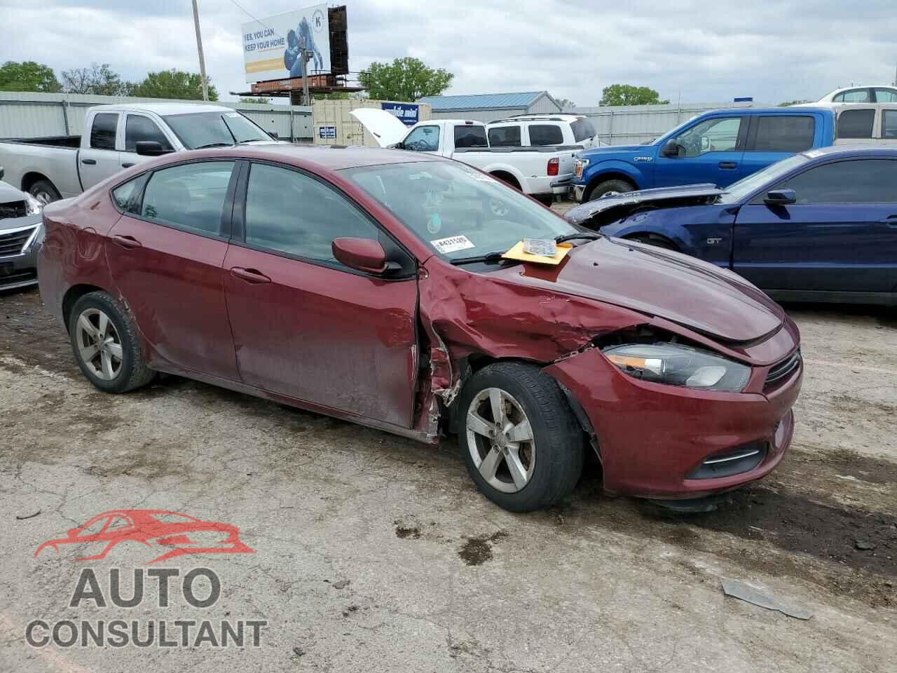 DODGE DART 2015 - 1C3CDFBB4FD237342