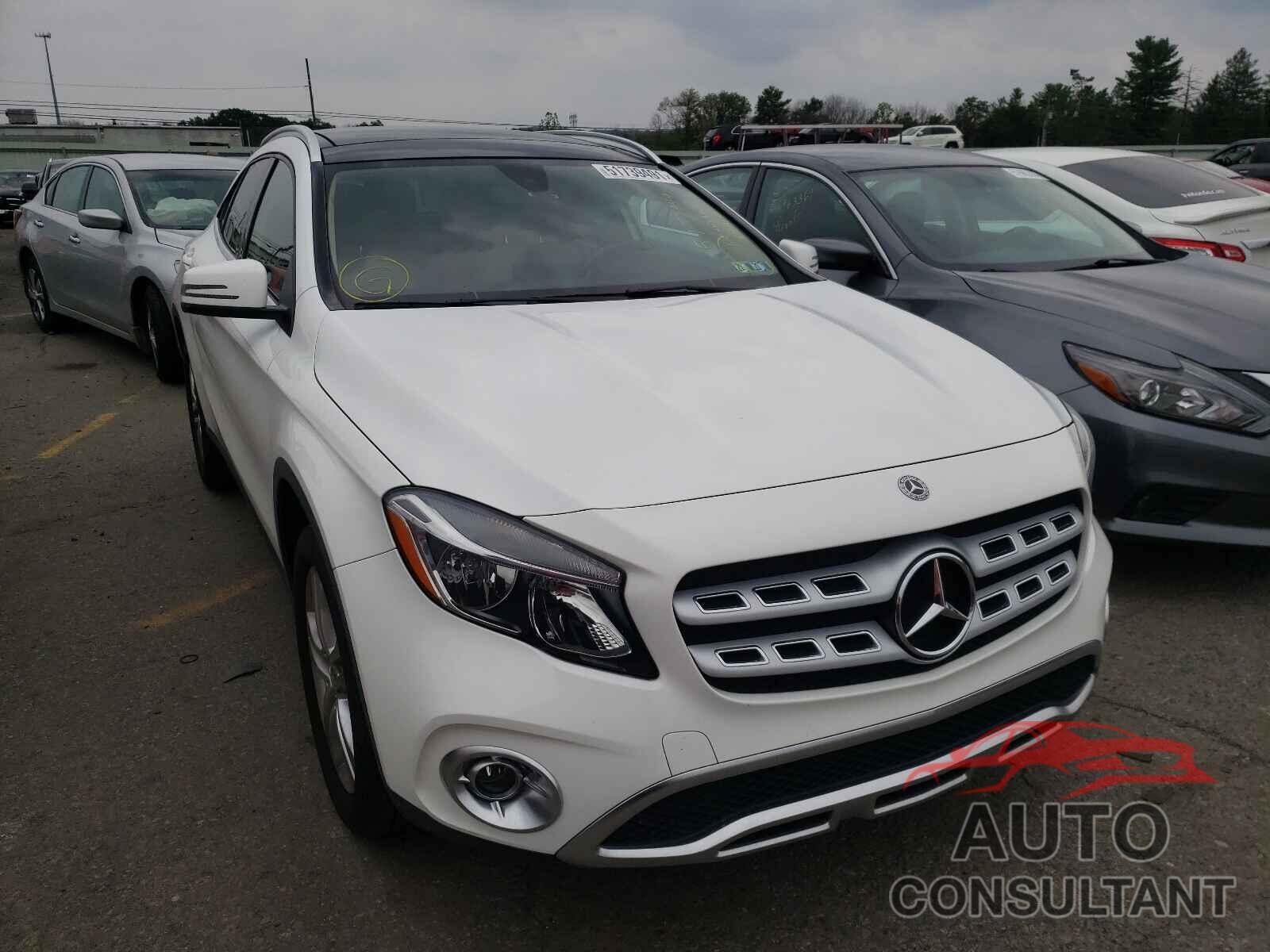 MERCEDES-BENZ GLA-CLASS 2018 - WDCTG4GB7JJ489297