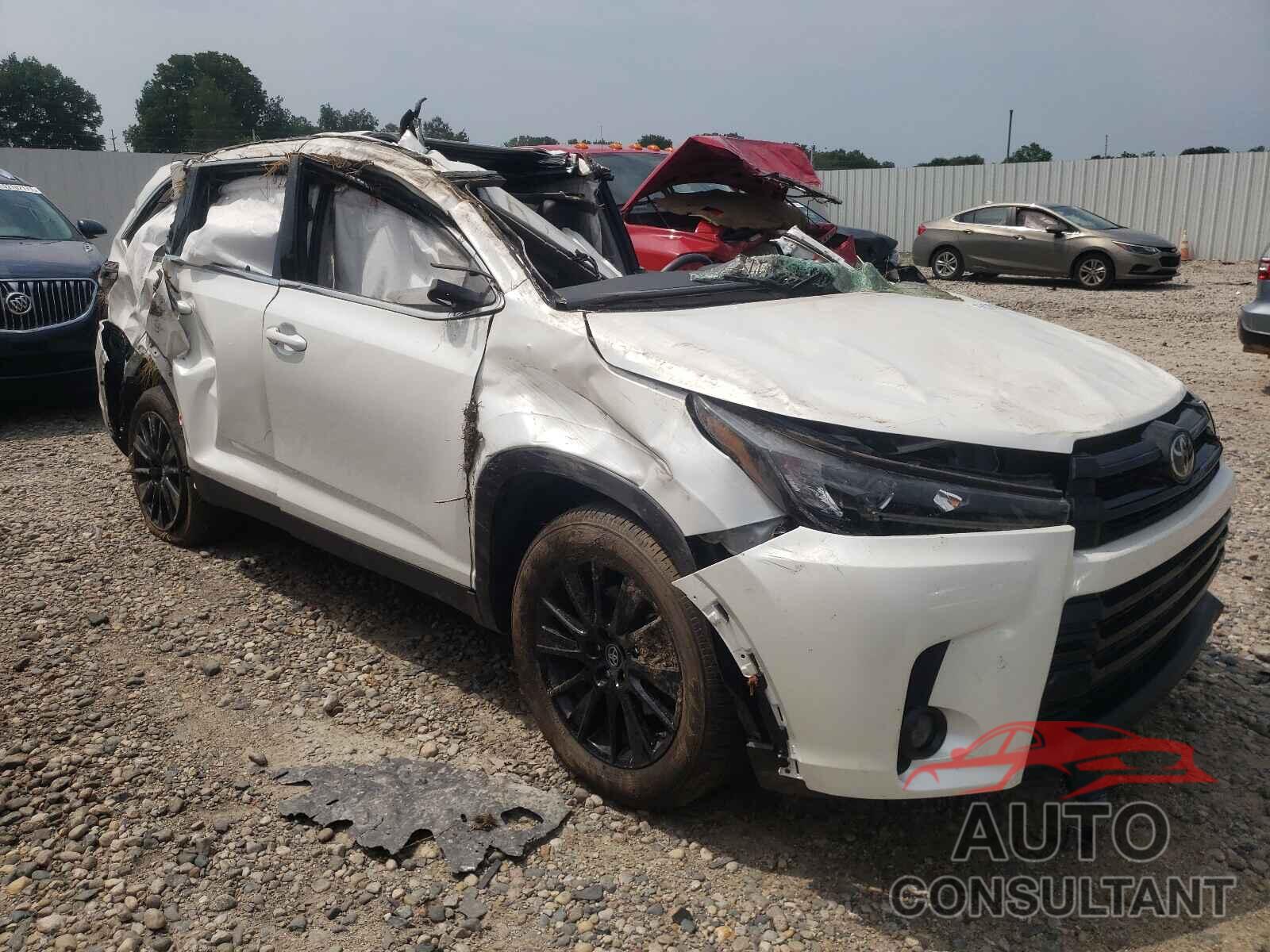 TOYOTA HIGHLANDER 2019 - 5TDKZRFH2KS334188