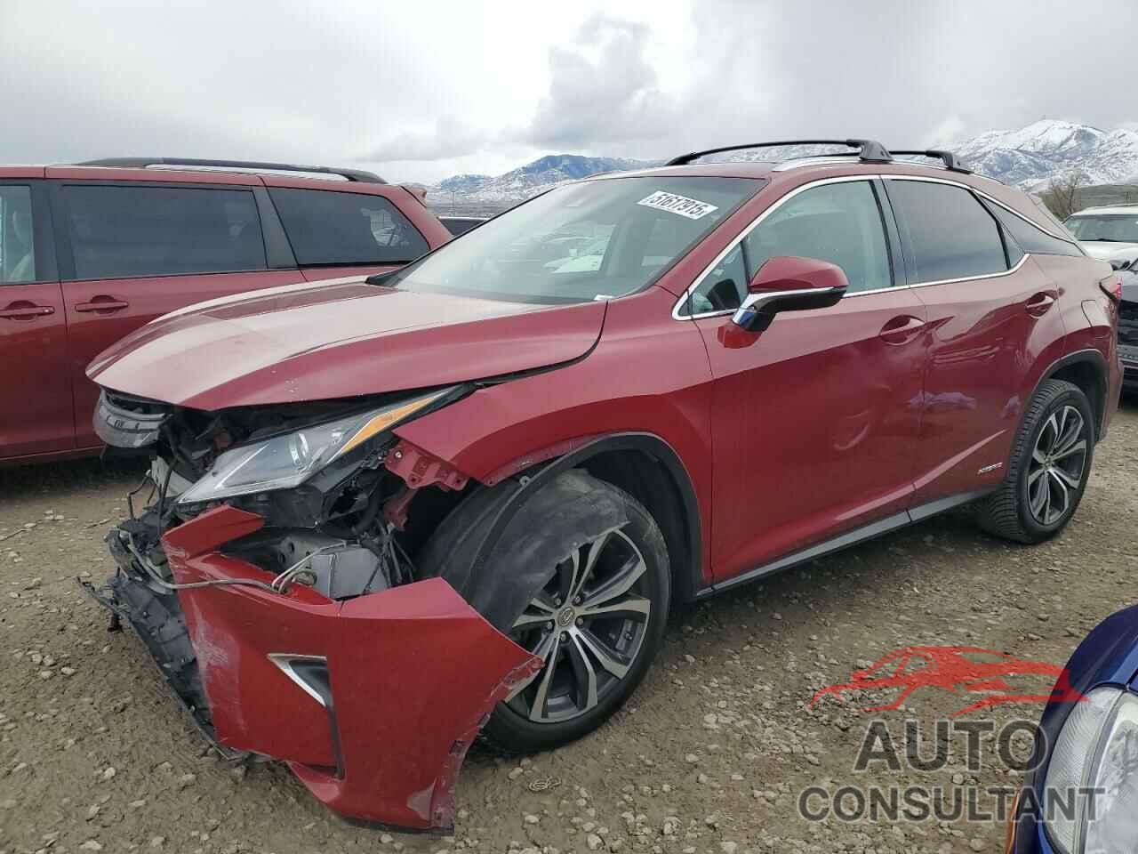 LEXUS RX450 2016 - 2T2BGMCA4GC001311