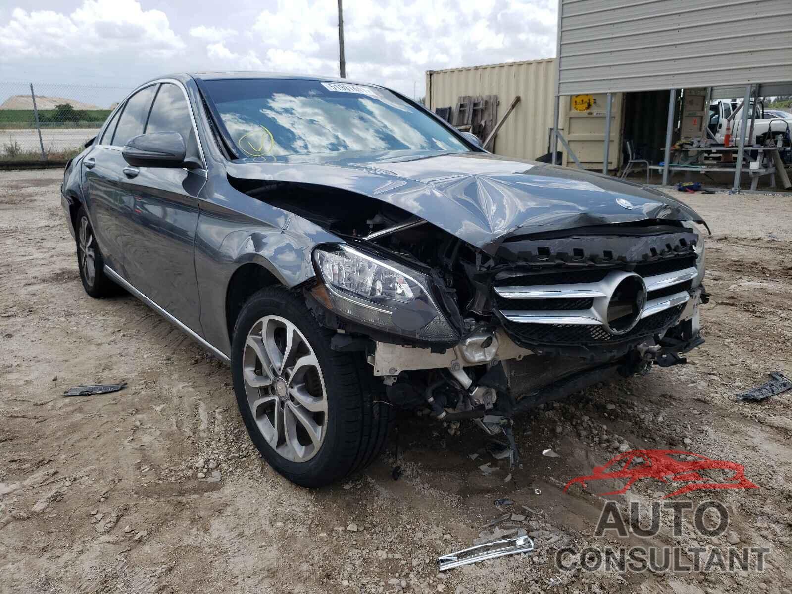 MERCEDES-BENZ C-CLASS 2017 - 55SWF4KB2HU188093