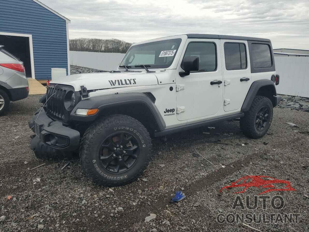 JEEP WRANGLER 2021 - 1C4HJXDN9MW509795