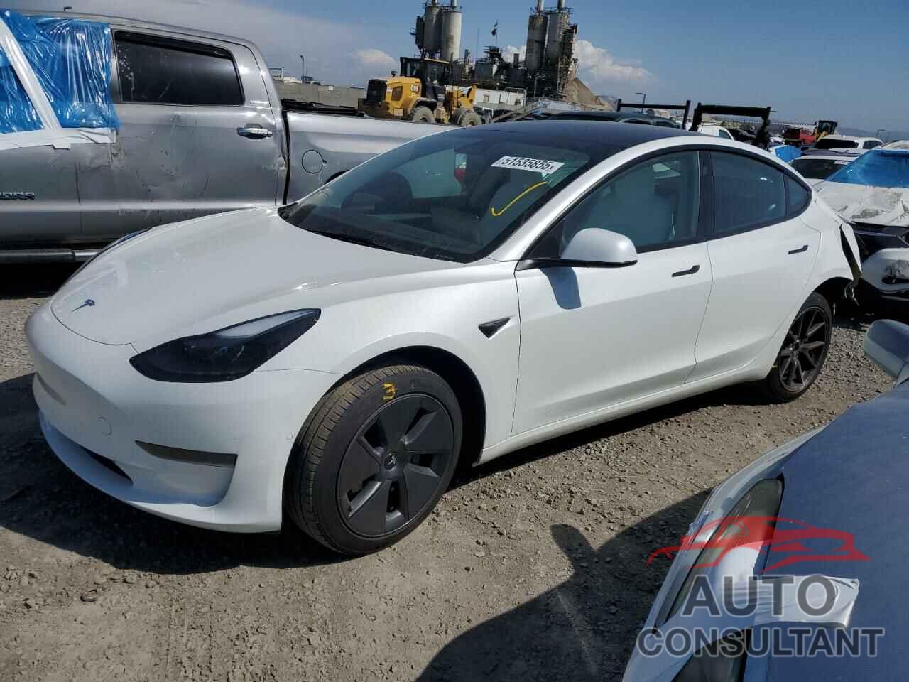 TESLA MODEL 3 2022 - 5YJ3E1EA5NF376045