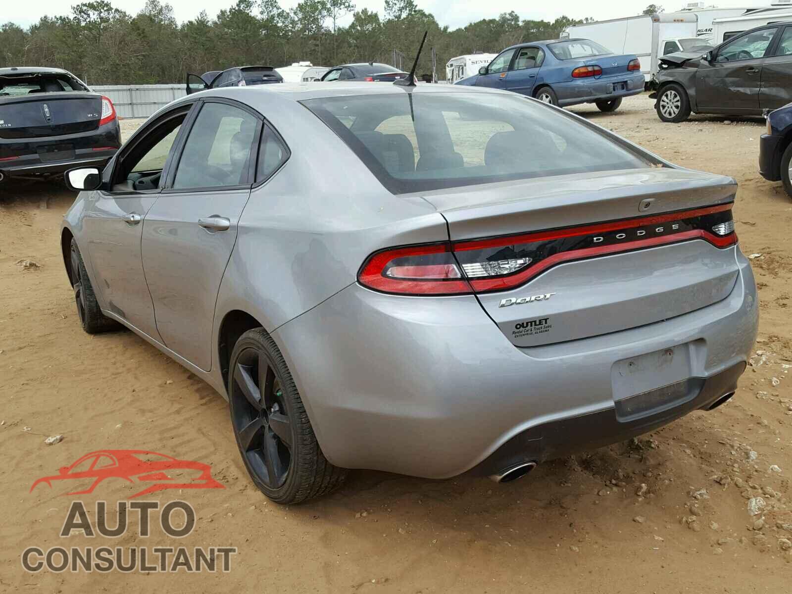 DODGE DART 2015 - 1C3CDFBB5FD345162