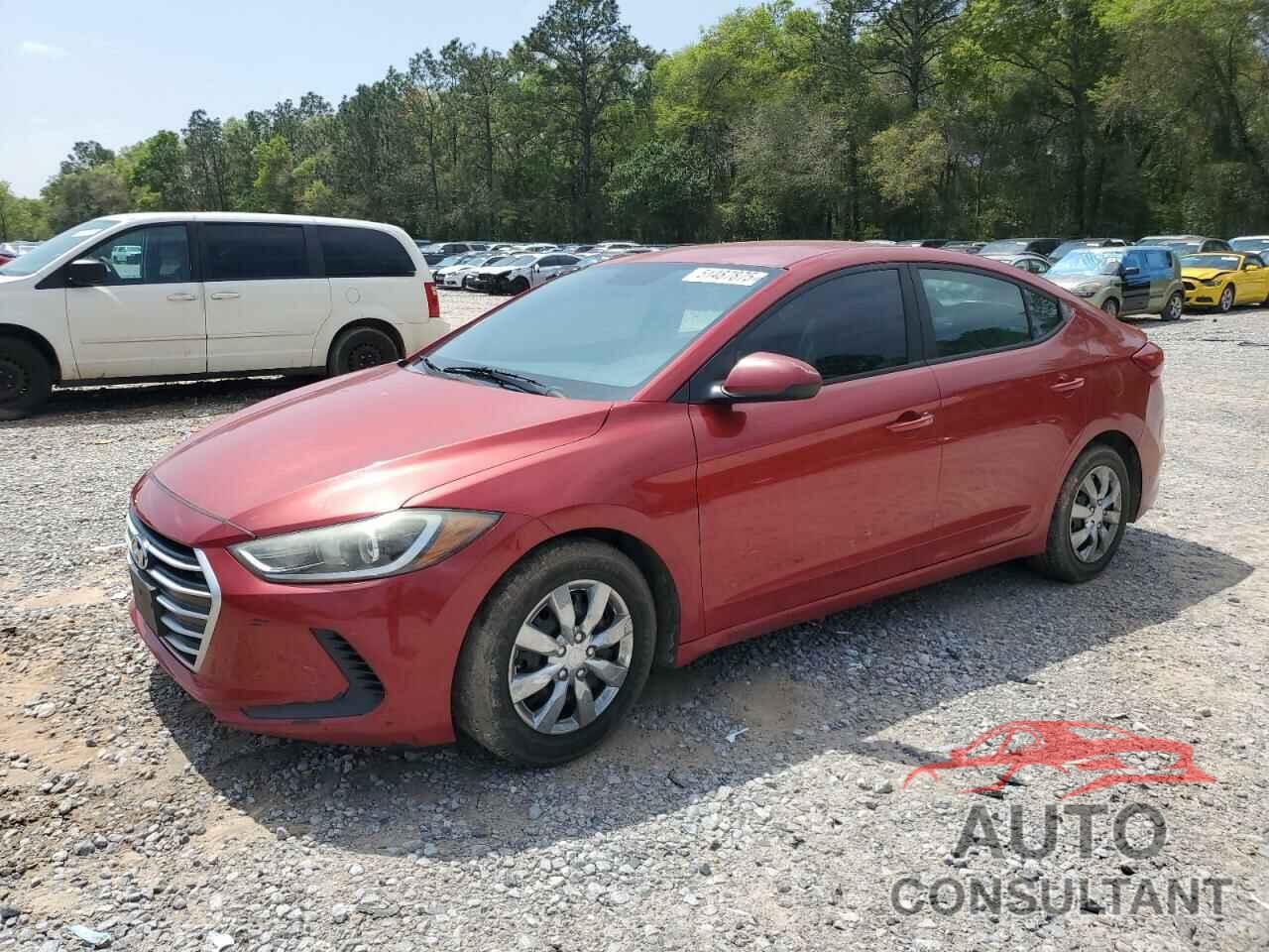 HYUNDAI ELANTRA 2017 - 5NPD74LF8HH139053