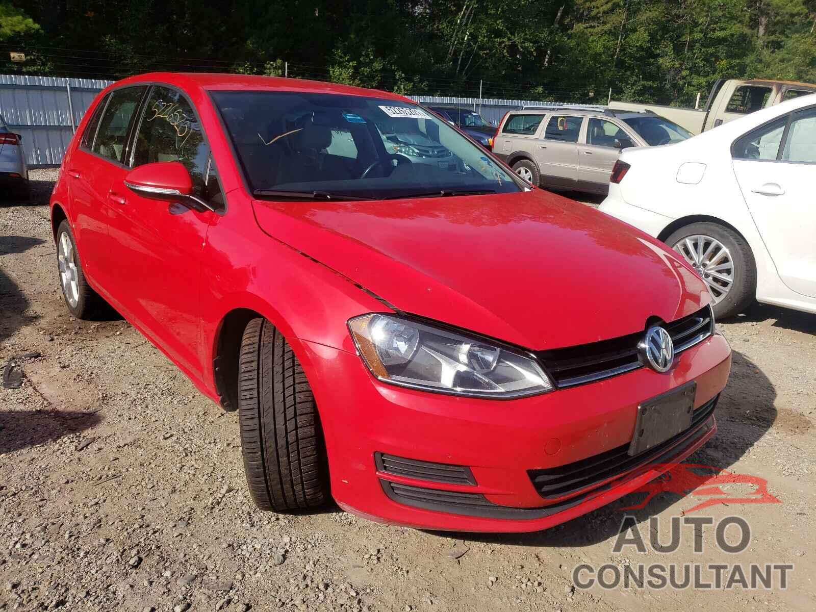 VOLKSWAGEN GOLF 2017 - 3VW217AU1HM023194