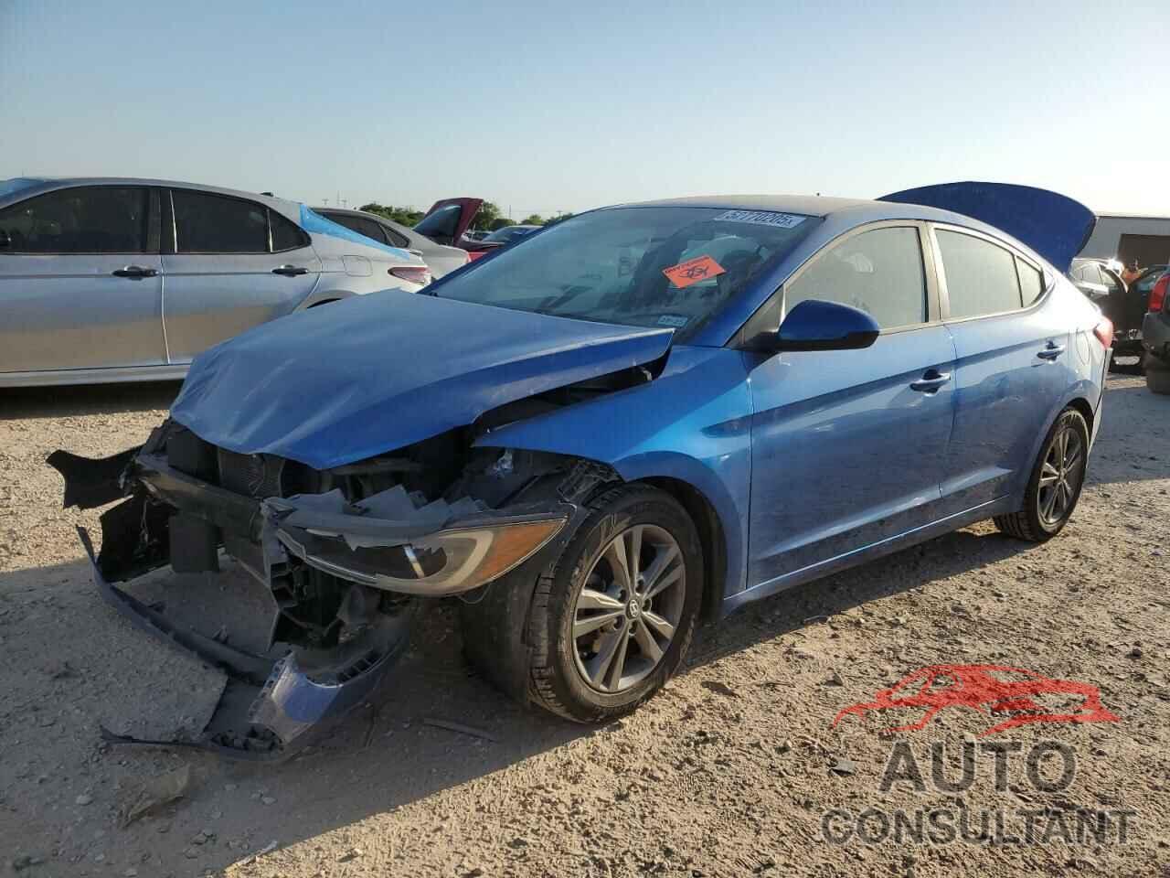 HYUNDAI ELANTRA 2018 - 5NPD84LF3JH251861