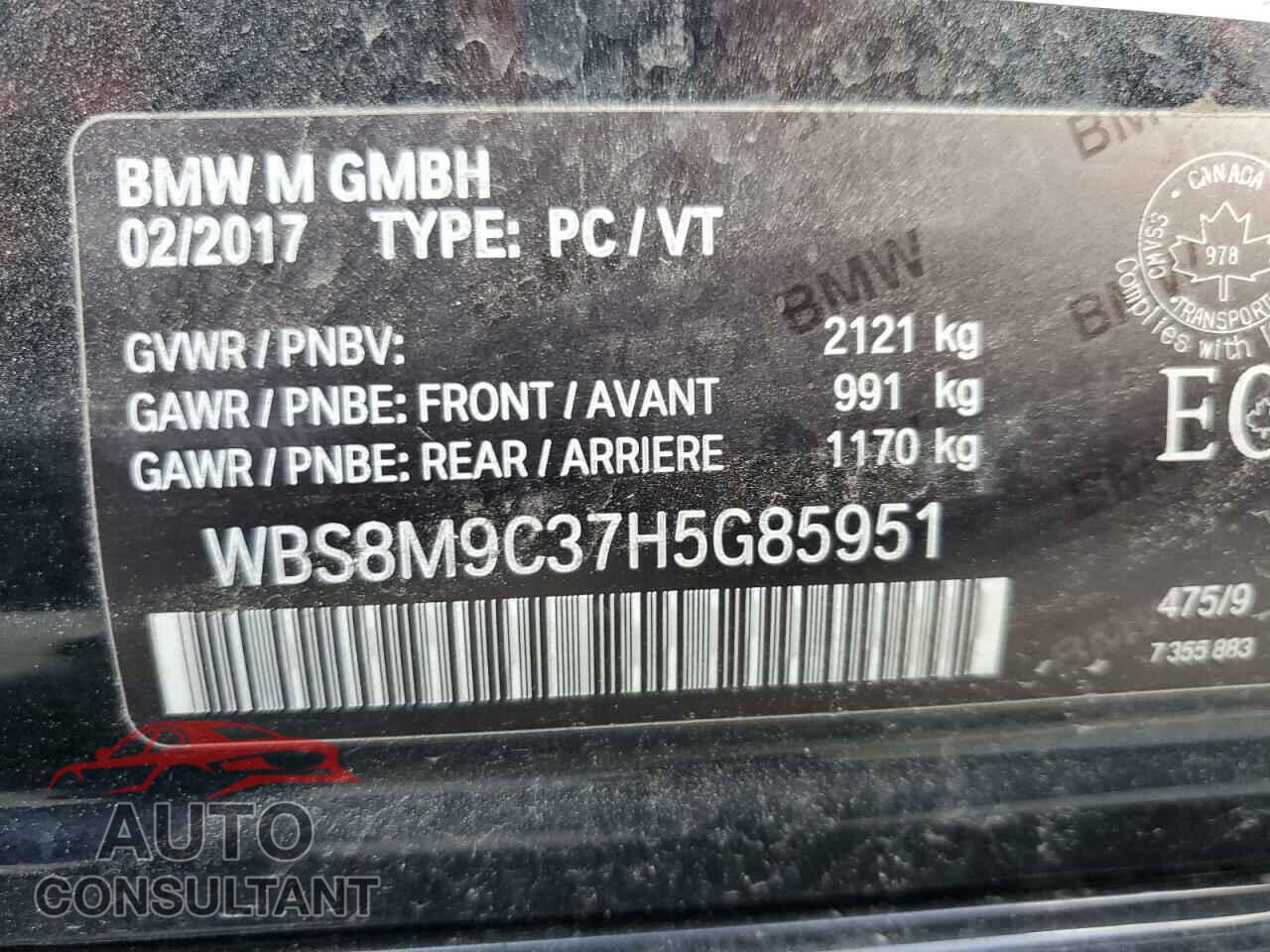 BMW M3 2017 - WBS8M9C37H5G85951