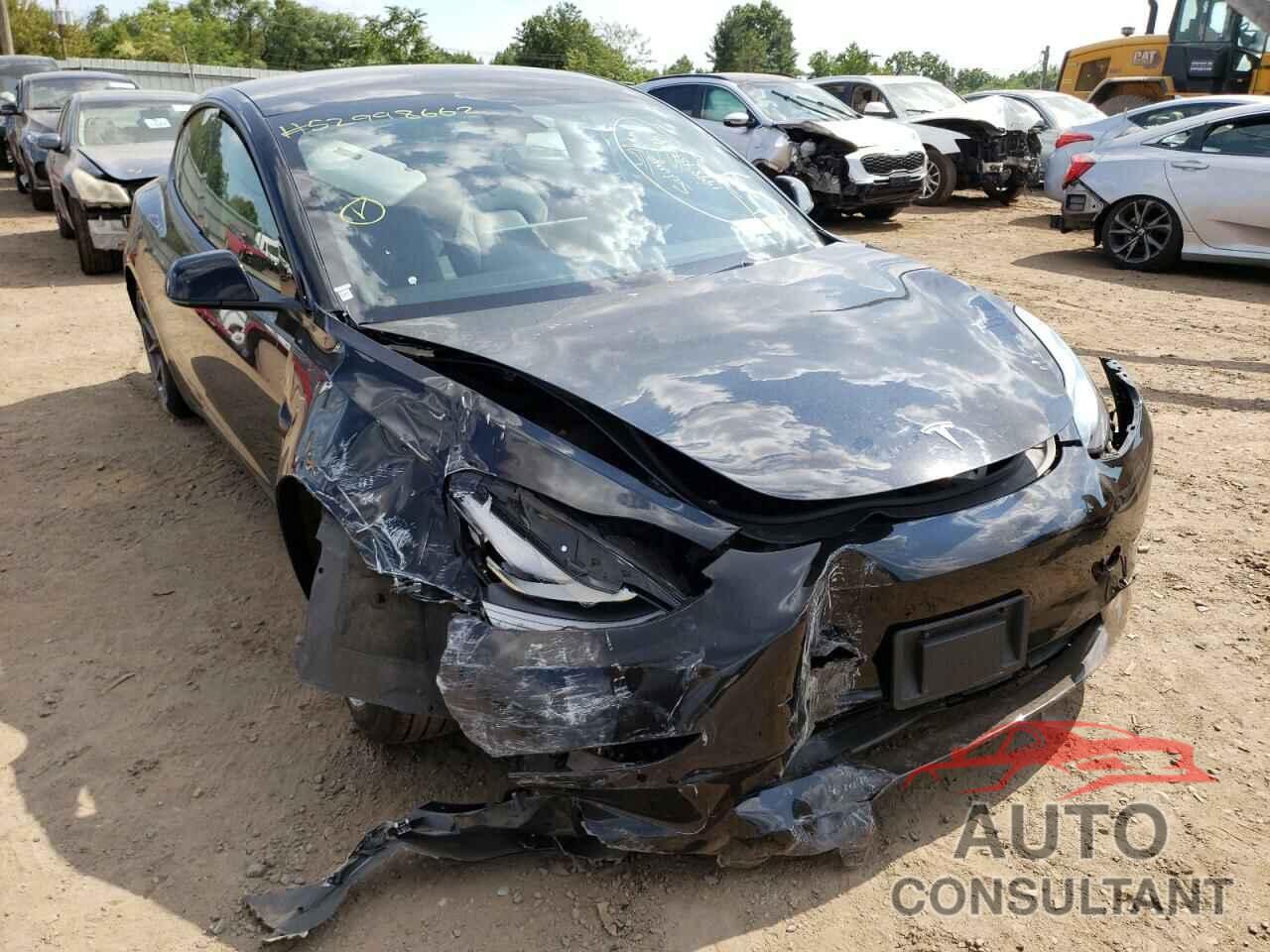 TESLA MODEL 3 2022 - 5YJ3E1EB8NF186927