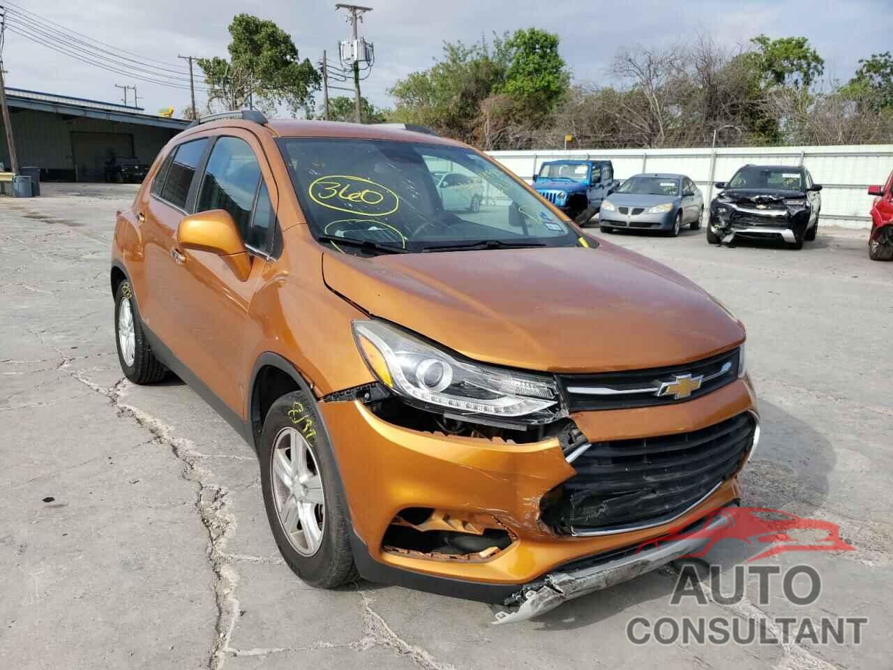 CHEVROLET TRAX 2017 - 3GNCJLSB3HL175889