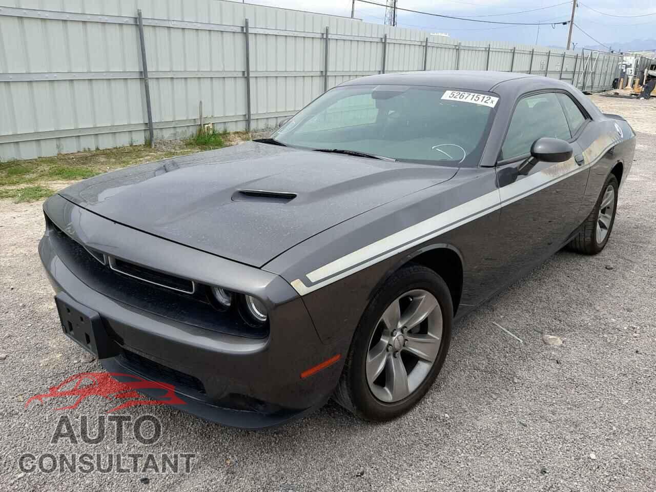DODGE CHALLENGER 2016 - 2C3CDZAGXGH200864