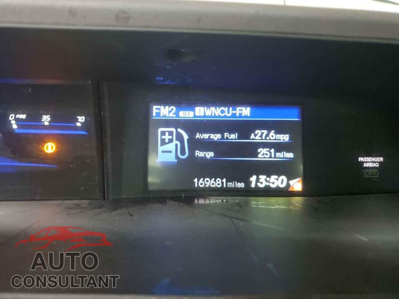 HONDA CIVIC 2012 - 2HGFB2F59CH612685