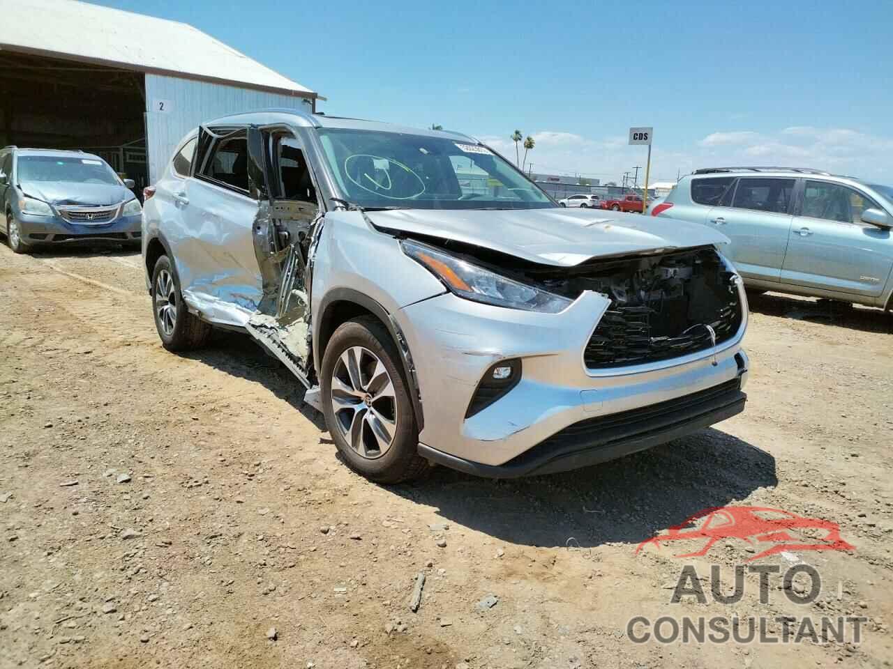 TOYOTA HIGHLANDER 2020 - 5TDHZRAH2LS023962