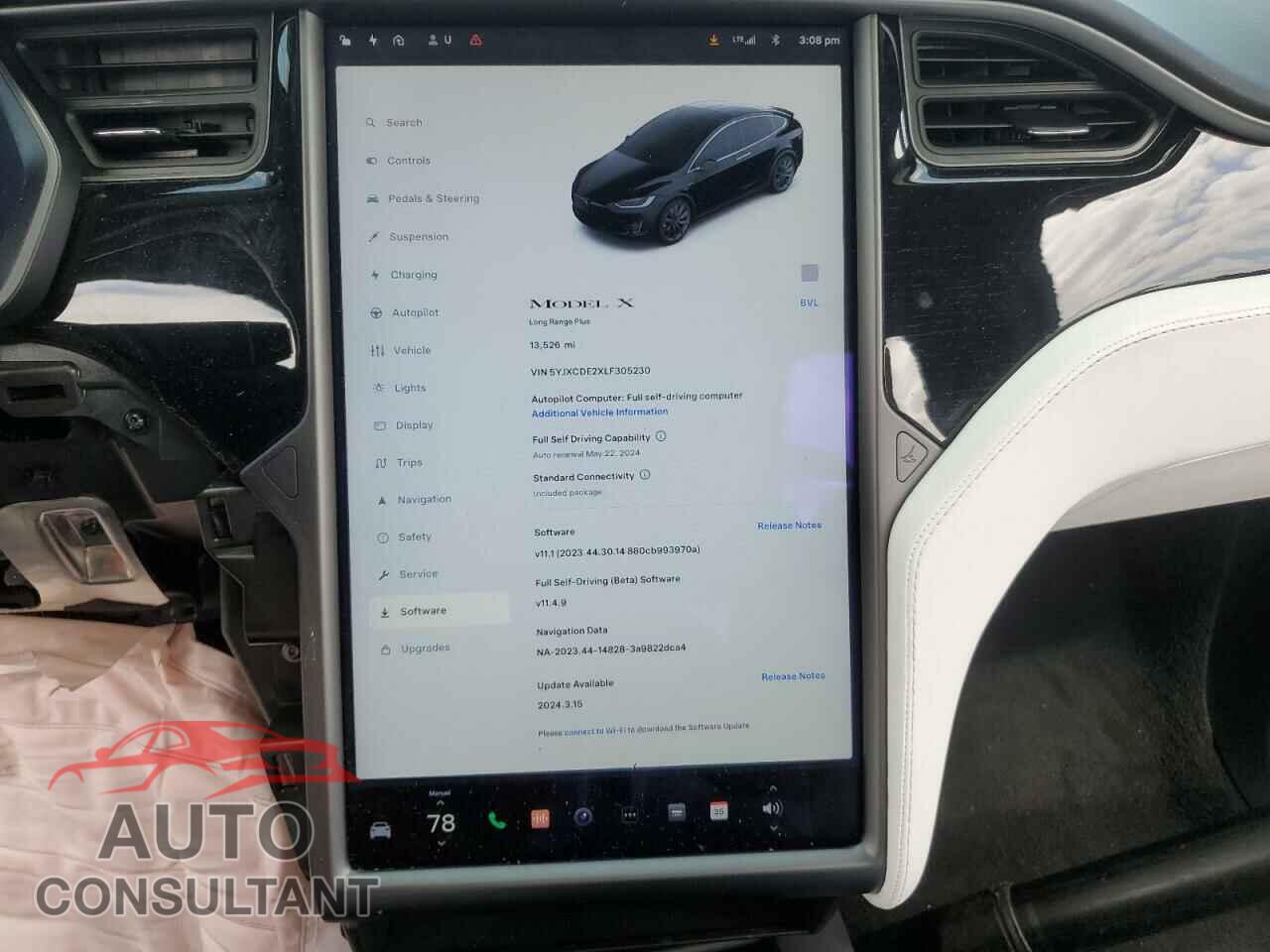 TESLA MODEL X 2020 - 5YJXCDE2XLF305230