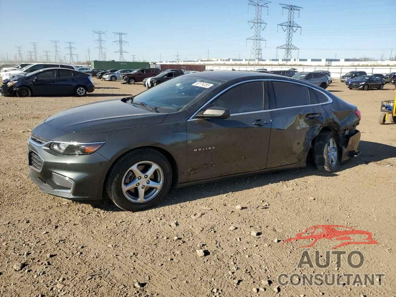 CHEVROLET MALIBU 2017 - 1G1ZB5ST3HF271416