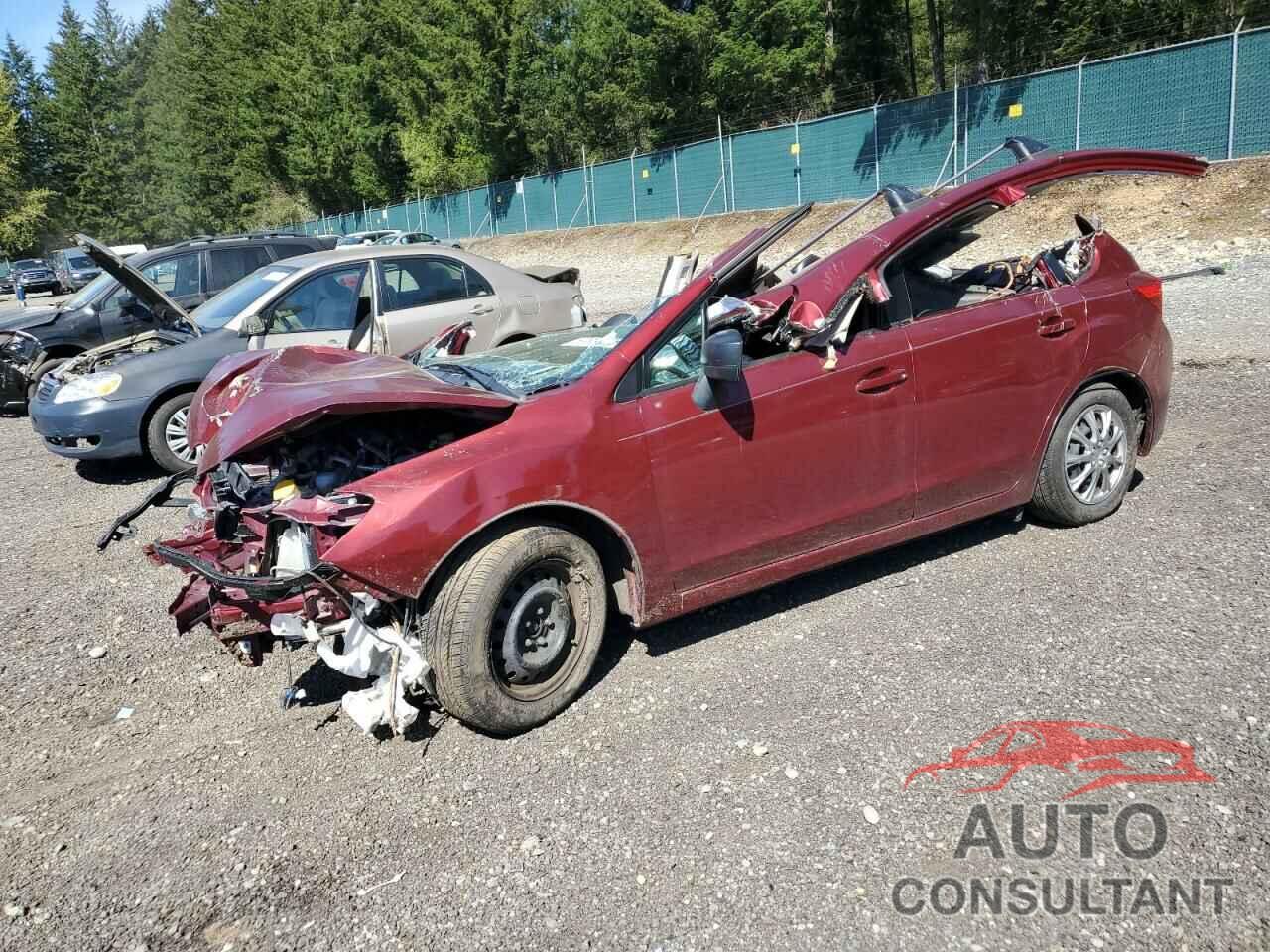 SUBARU IMPREZA 2016 - JF1GPAA69GG292578