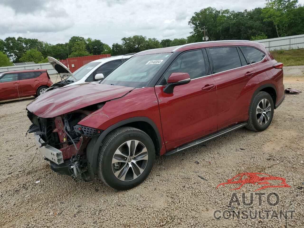 TOYOTA HIGHLANDER 2021 - 5TDHZRAH6MS522006