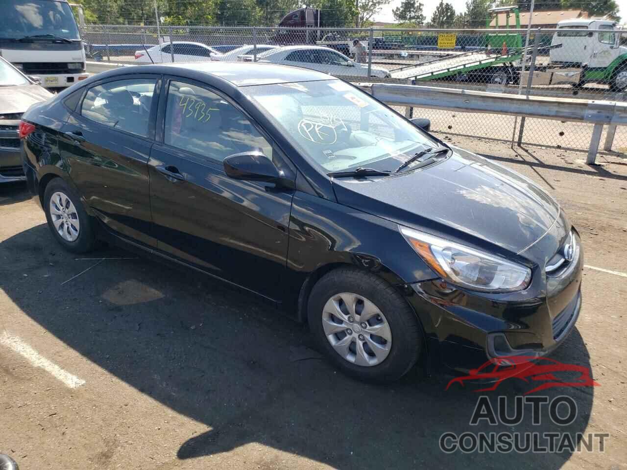 HYUNDAI ACCENT 2016 - KMHCT4AE7GU134539