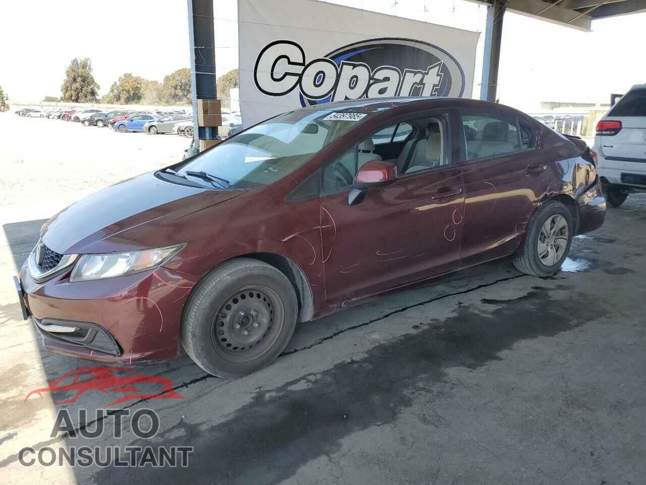 HONDA CIVIC 2013 - 19XFB2F5XDE289467