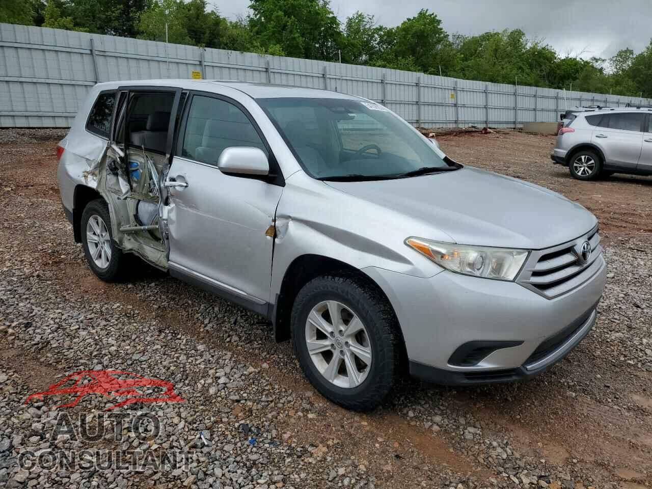 TOYOTA HIGHLANDER 2013 - 5TDZA3EH8DS035912