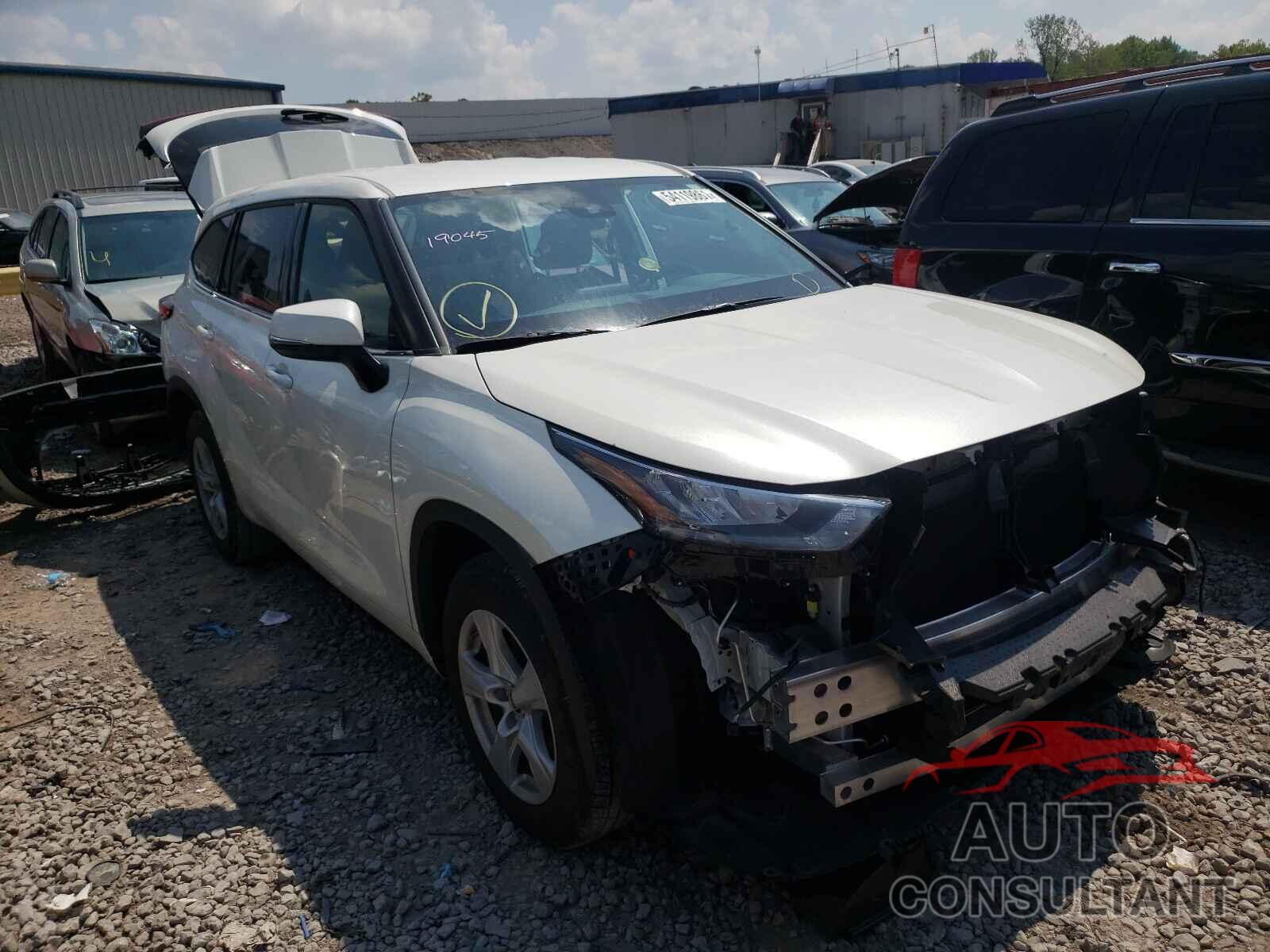 TOYOTA HIGHLANDER 2020 - 5TDCZRAH8LS503188