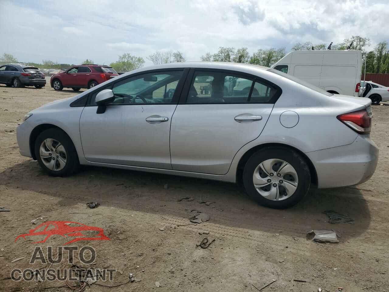 HONDA CIVIC 2013 - 2HGFB2F5XDH596336