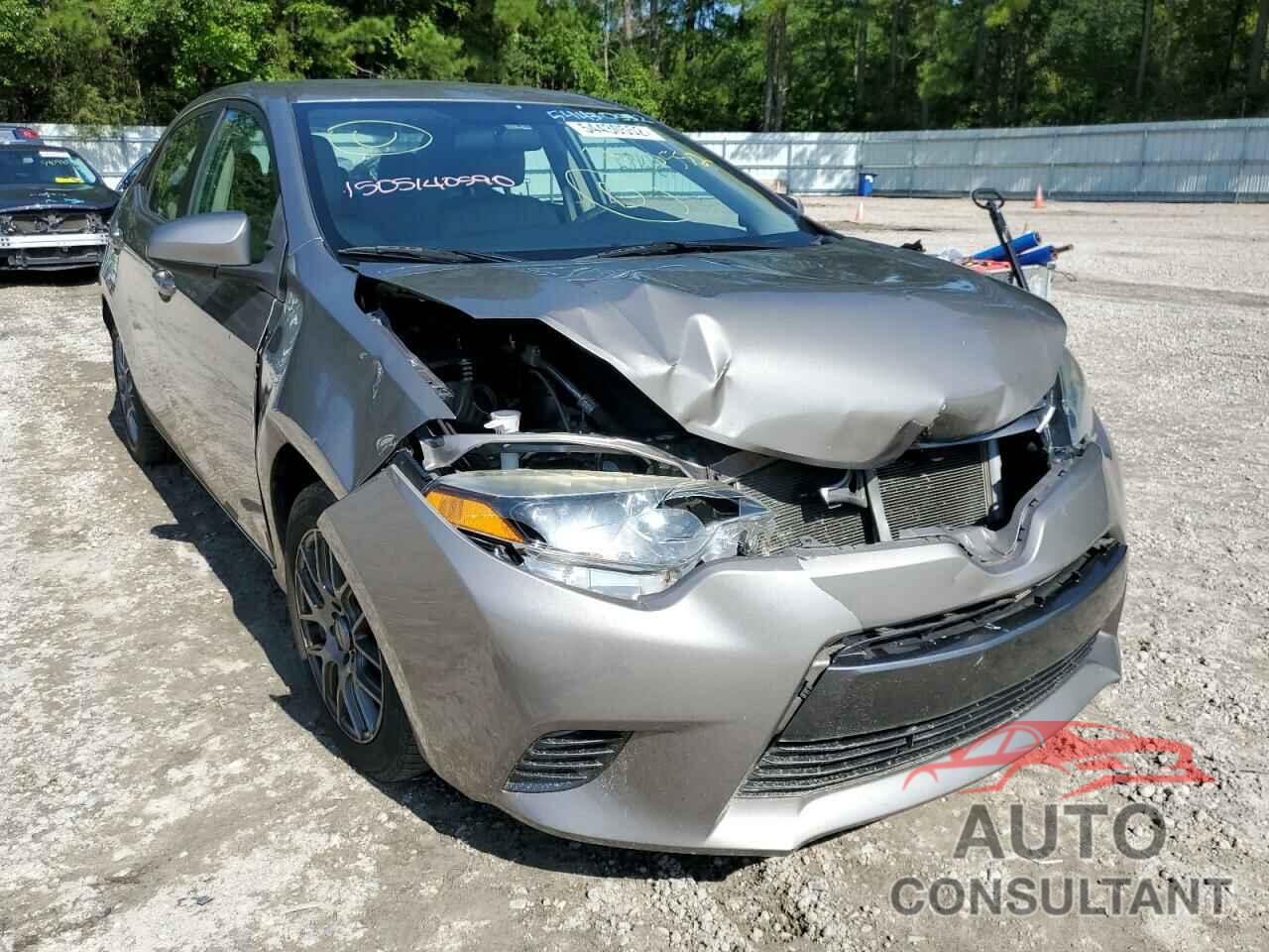 TOYOTA COROLLA 2016 - 2T1BURHE4GC633876