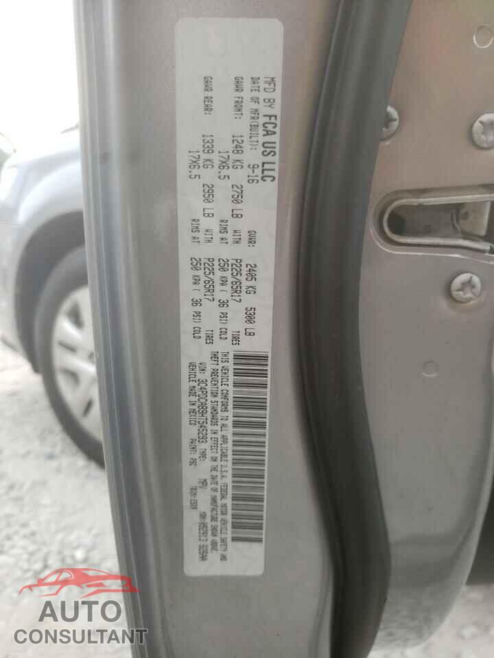 DODGE JOURNEY 2017 - 3C4PDCAB9HT545293