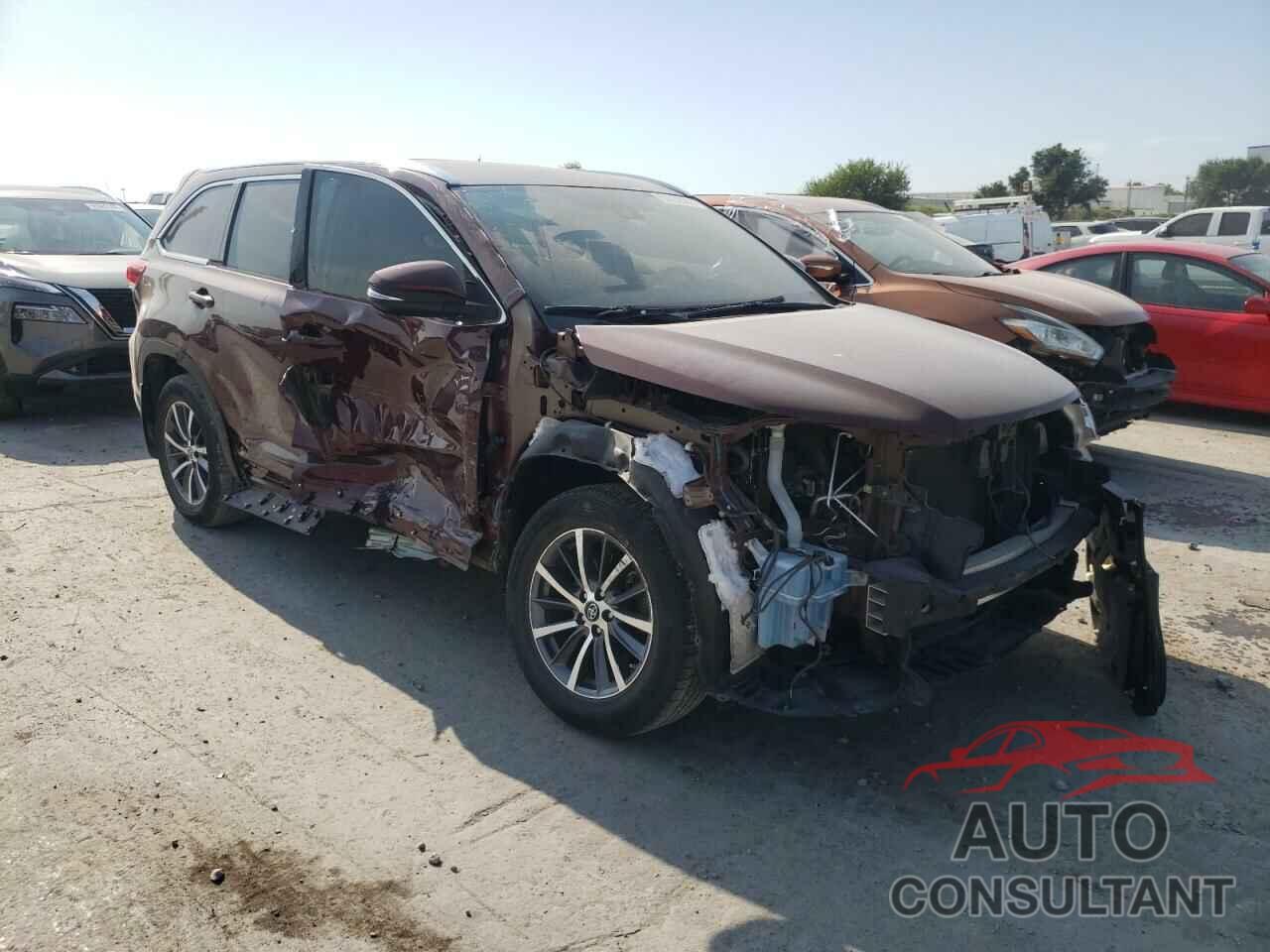 TOYOTA HIGHLANDER 2017 - 5TDJZRFH7HS424411