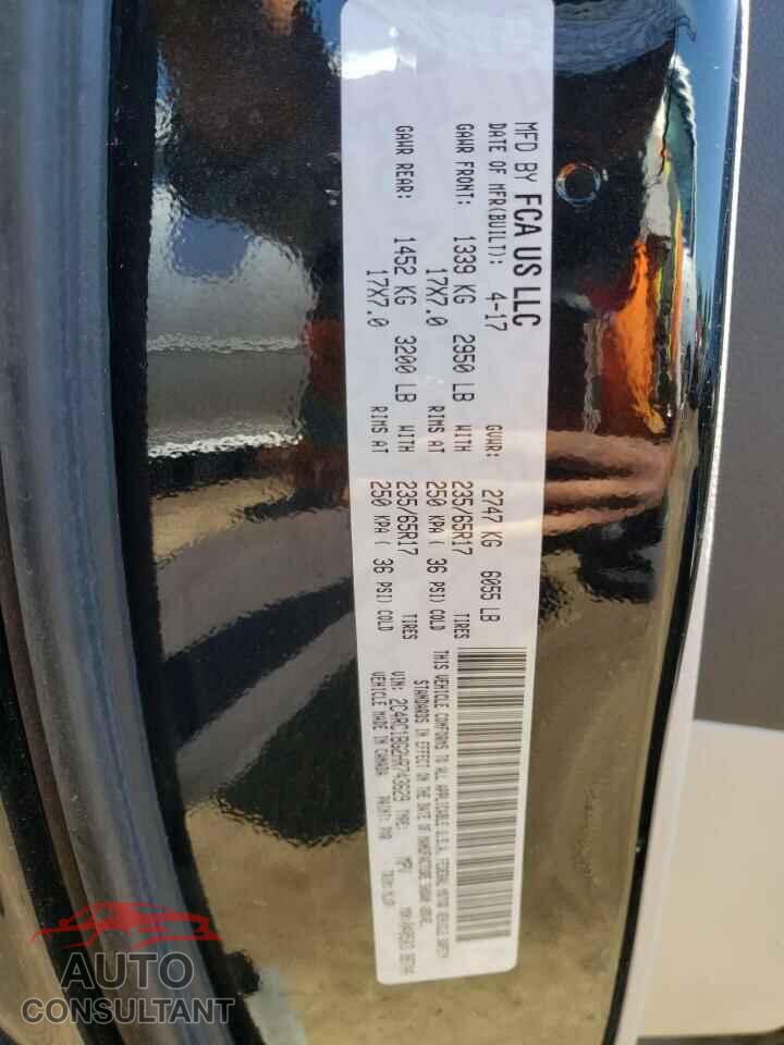 CHRYSLER PACIFICA 2017 - 2C4RC1BG2HR743629