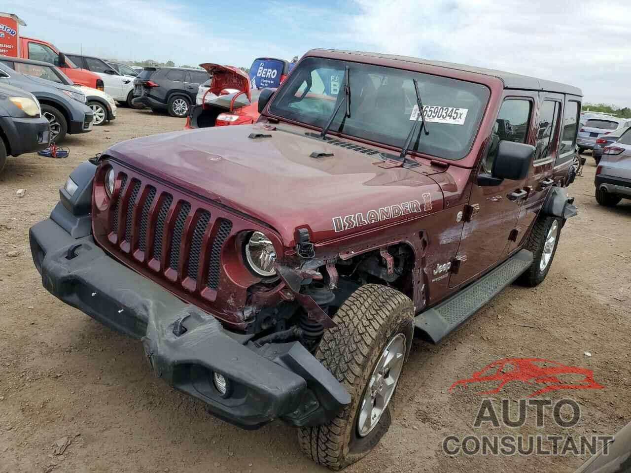 JEEP WRANGLER 2021 - 1C4HJXDN0MW580075