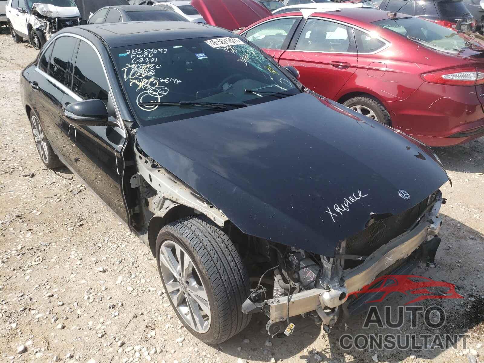 MERCEDES-BENZ C-CLASS 2018 - 55SWF4JB4JU246194