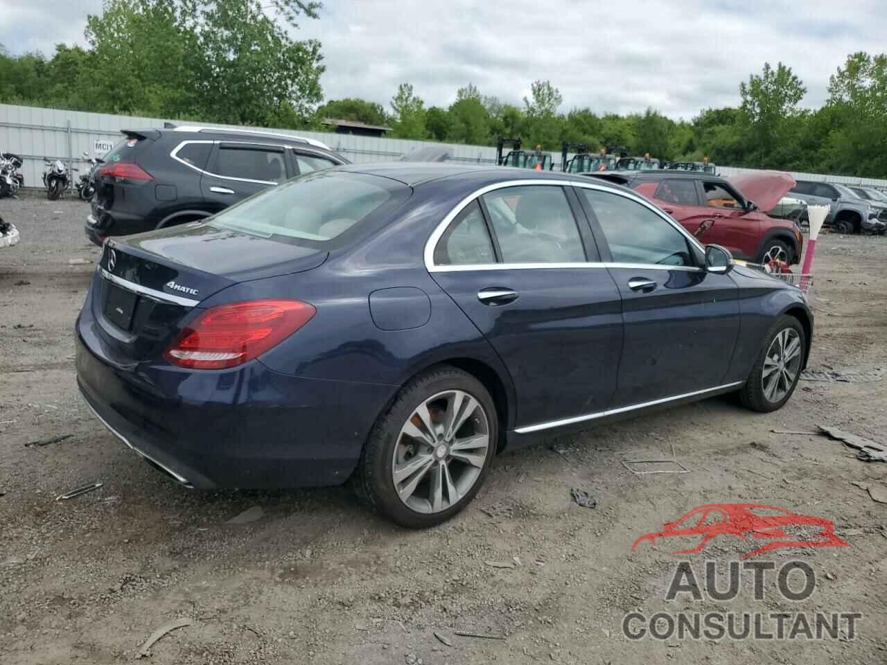 MERCEDES-BENZ C-CLASS 2017 - WDDWF4KB0HR252813