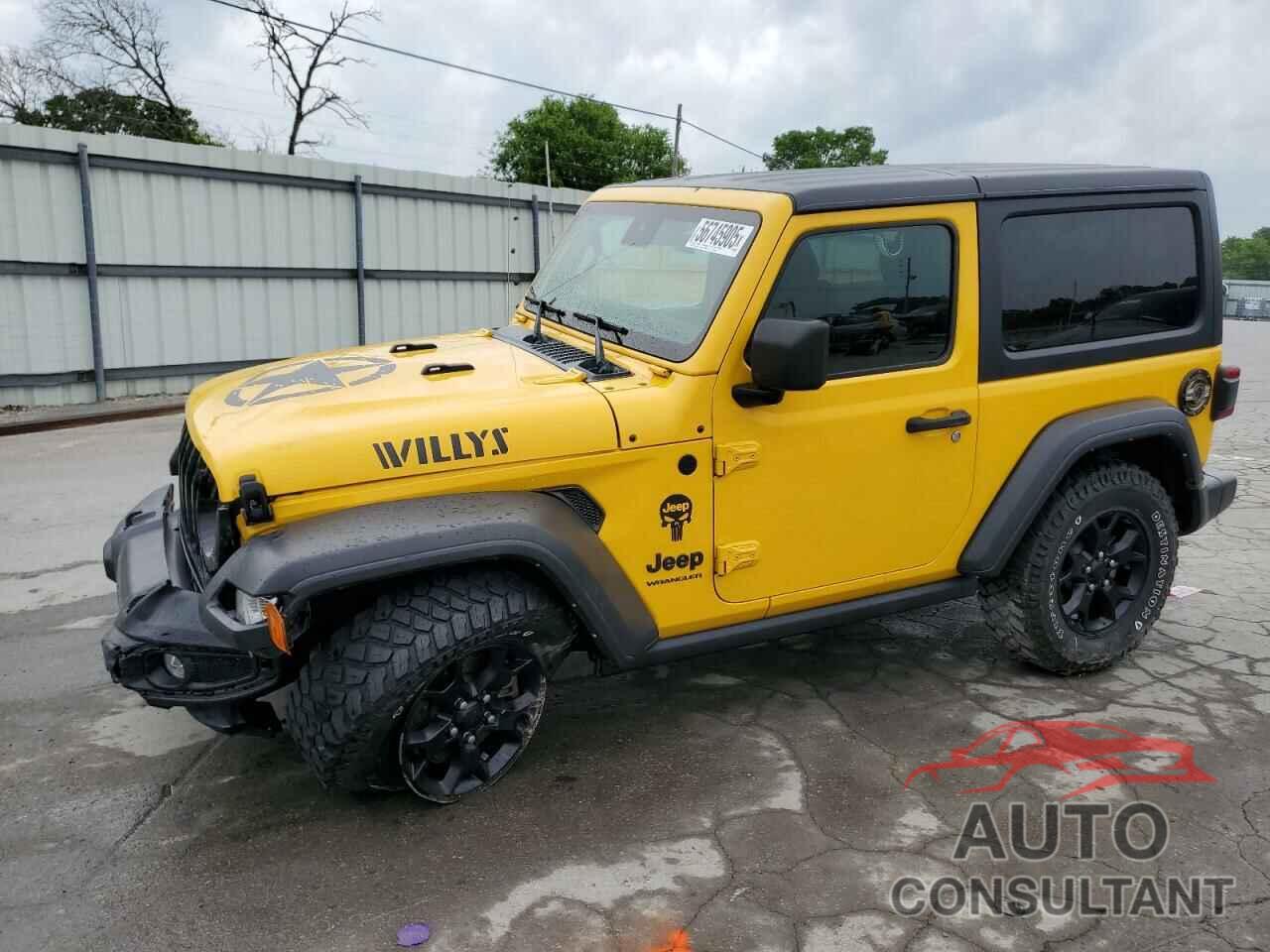 JEEP WRANGLER 2021 - 1C4GJXAN5MW801444