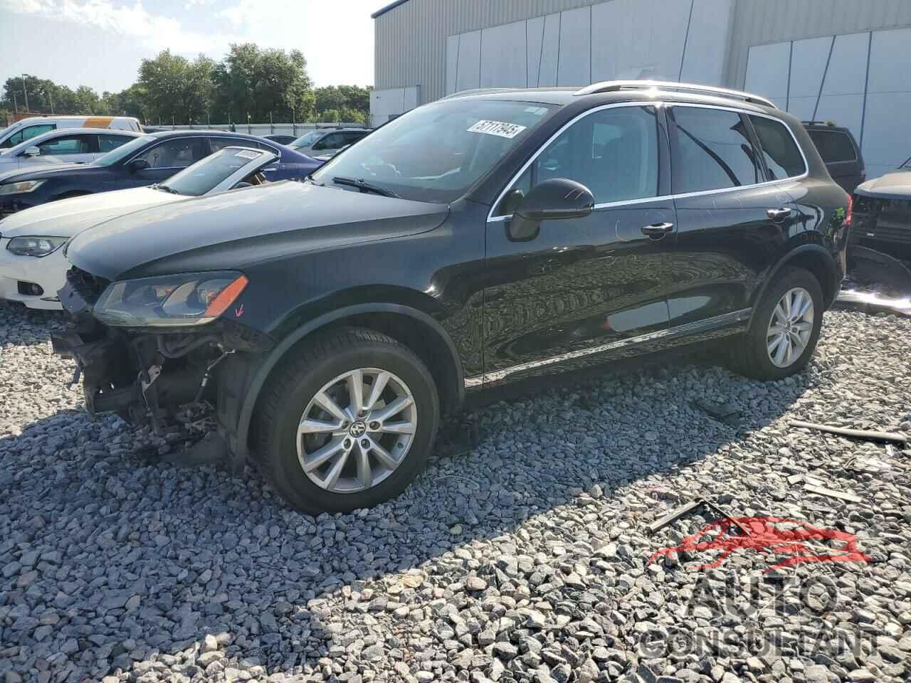 VOLKSWAGEN TOUAREG 2013 - WVGEF9BP6DD008164