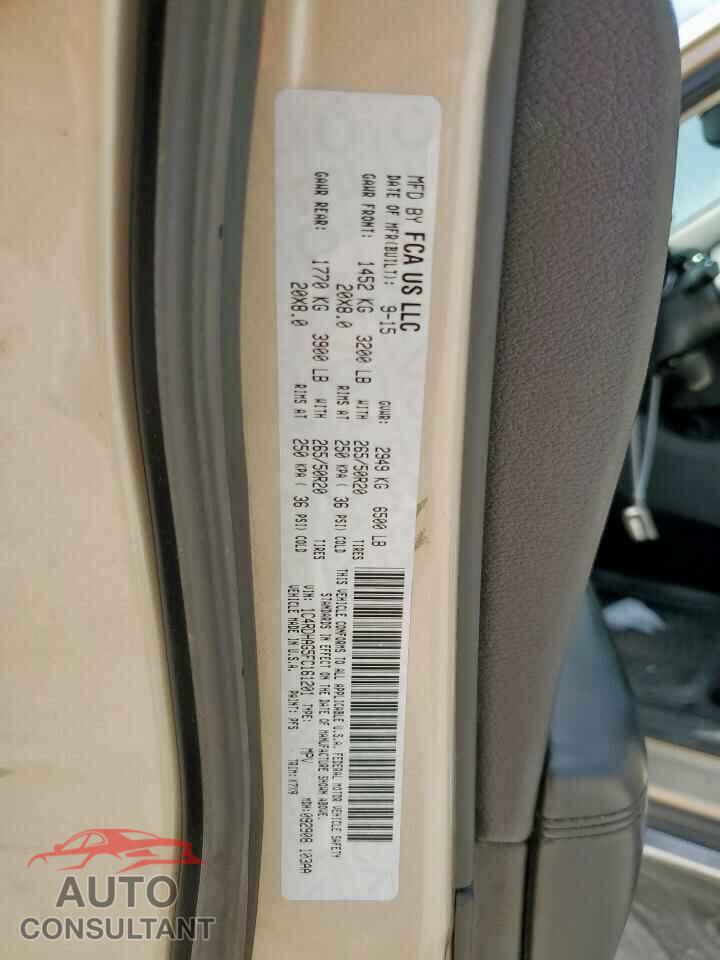DODGE DURANGO 2015 - 1C4RDHAG5FC161201
