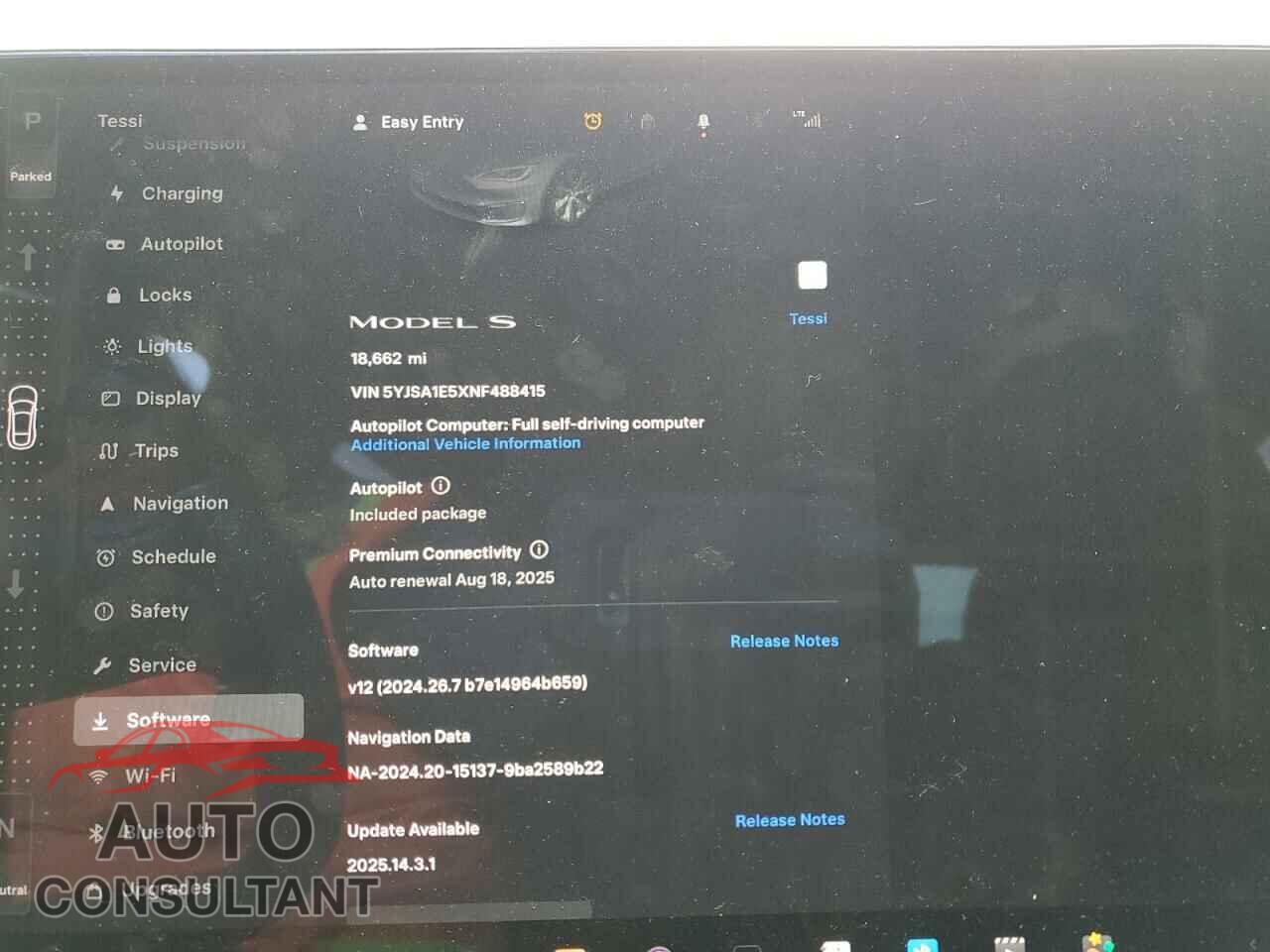 TESLA MODEL S 2022 - 5YJSA1E5XNF488415