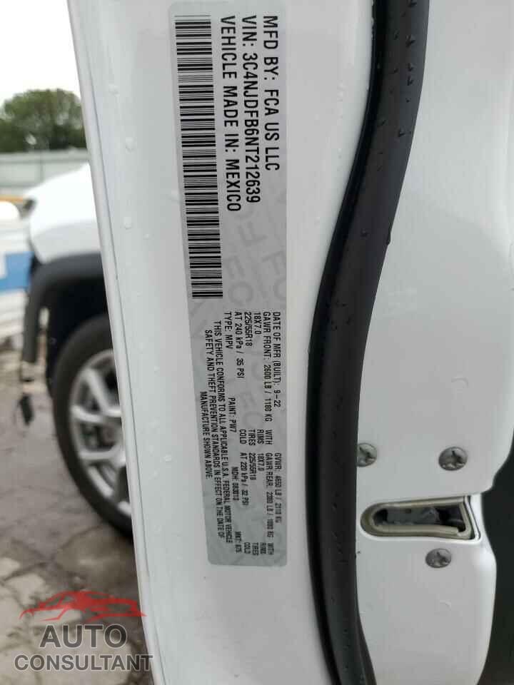 JEEP COMPASS 2022 - 3C4NJDFB6NT212639