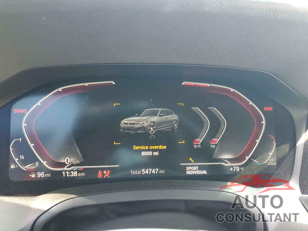 BMW 3 SERIES 2021 - 3MW5R1J0XM8B95808