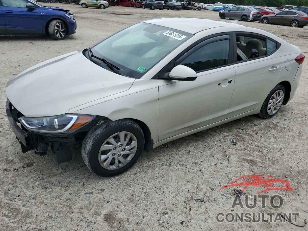 HYUNDAI ELANTRA 2017 - KMHD74LF5HU353211