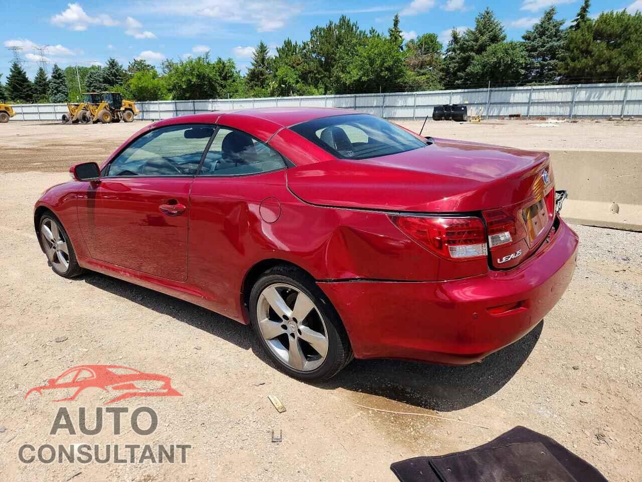 LEXUS IS 2010 - JTHFF2C29A2507517