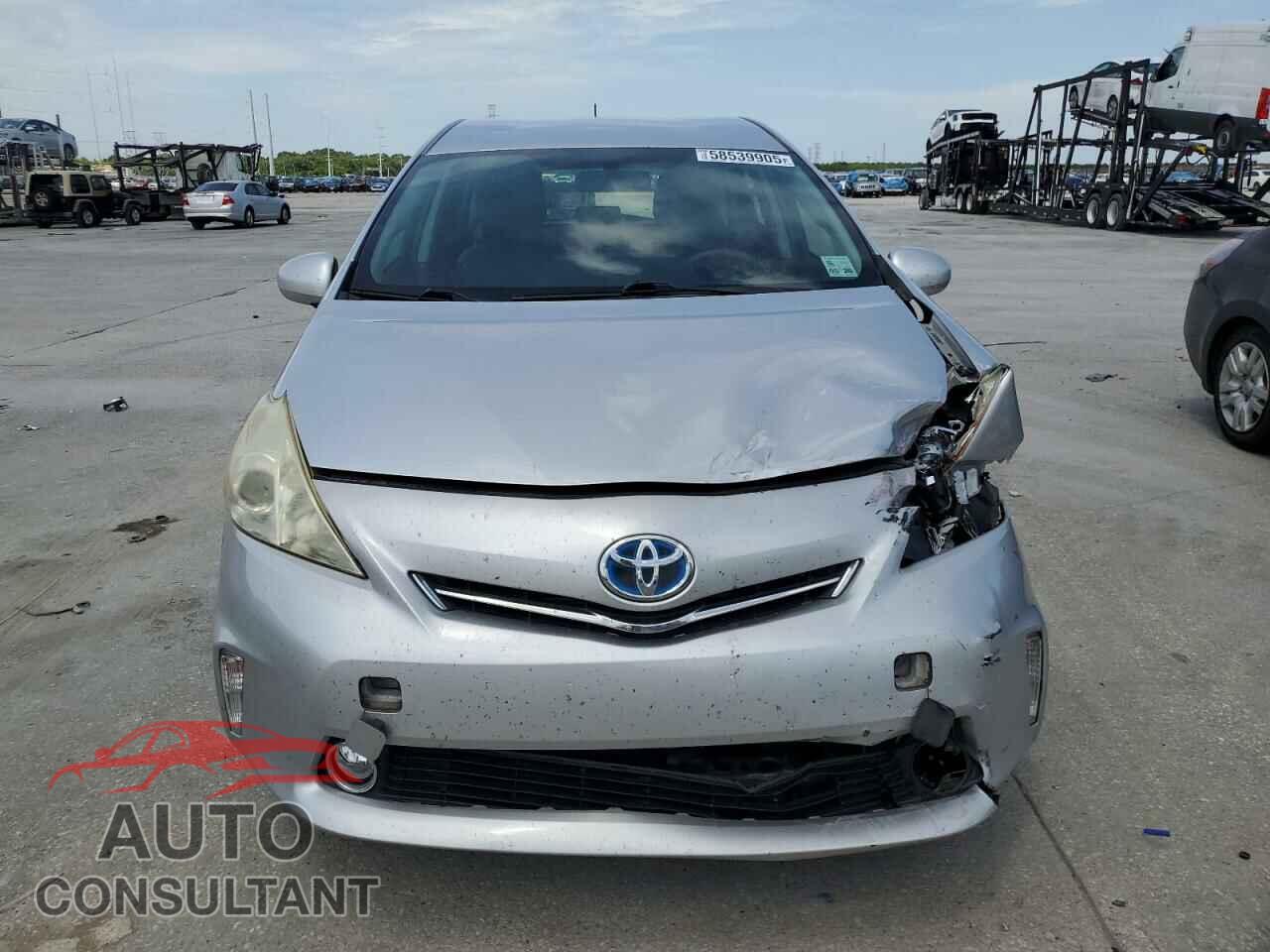 TOYOTA PRIUS 2012 - JTDZN3EU7C3127059