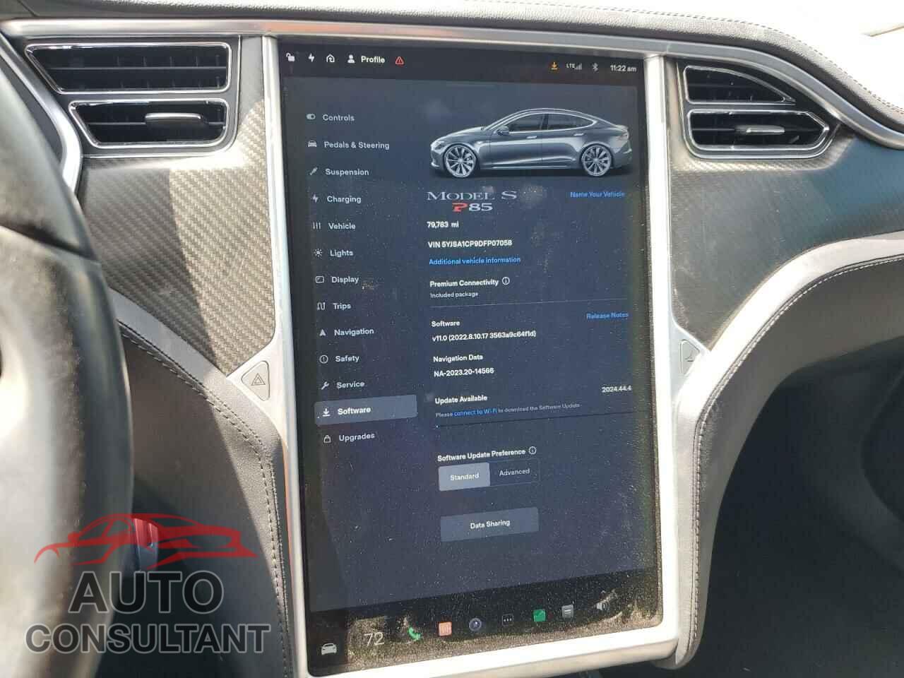 TESLA MODEL S 2013 - 5YJSA1CP9DFP07058