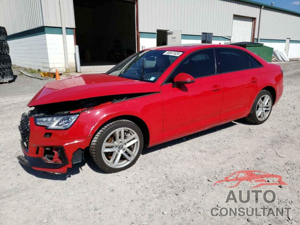 AUDI A4 2017 - WAUGNAF49HN058507