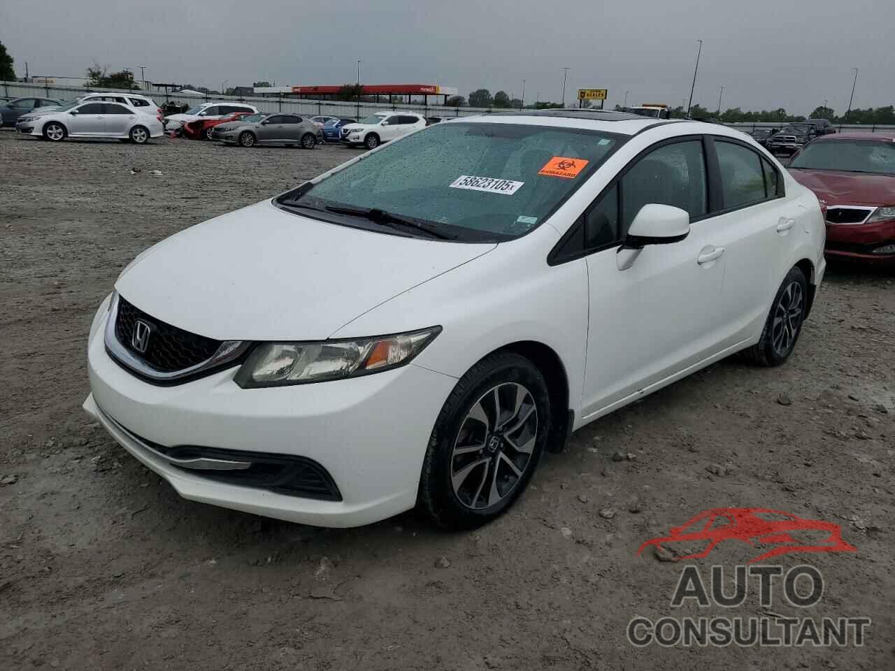 HONDA CIVIC 2013 - 19XFB2F85DE062021