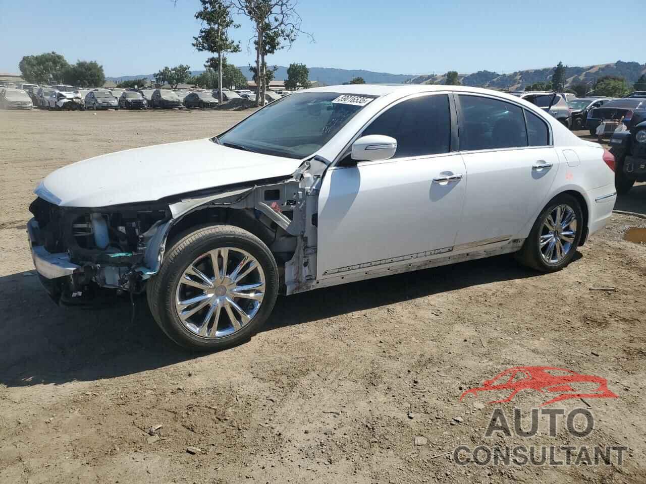 HYUNDAI GENESIS 2012 - KMHGC4DD8CU201552