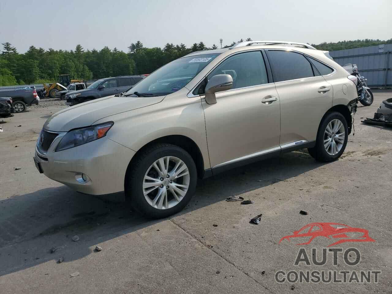 LEXUS RX450 2011 - JTJBC1BA6B2423942