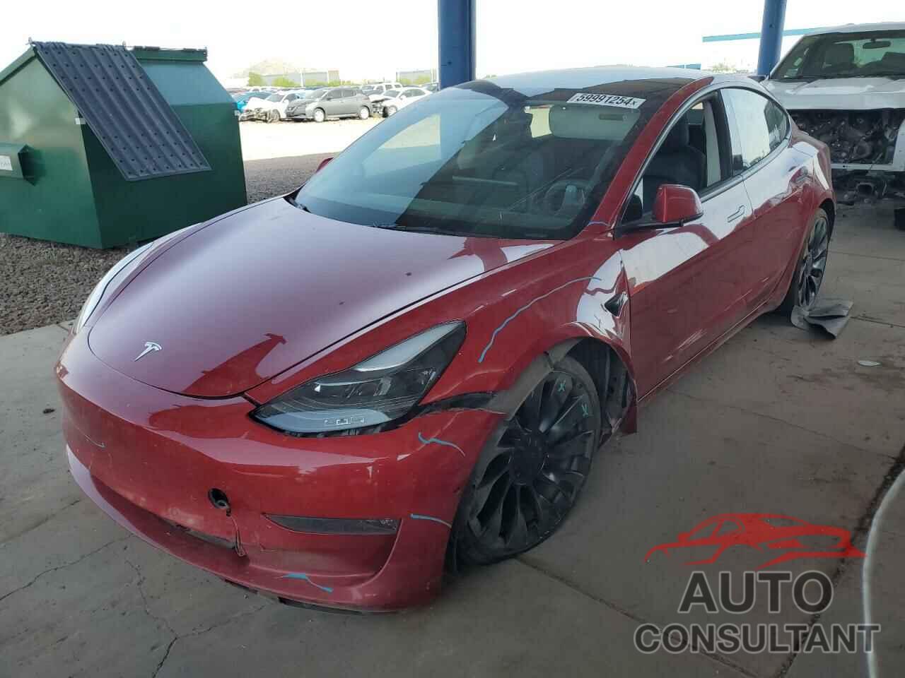 TESLA MODEL 3 2022 - 5YJ3E1EC5NF112289