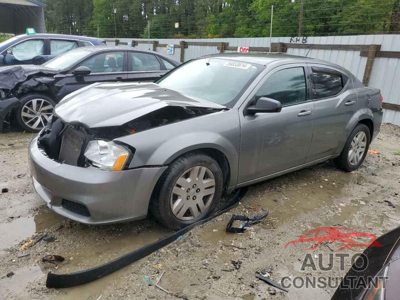 DODGE AVENGER 2012 - 1C3CDZAB9CN259765