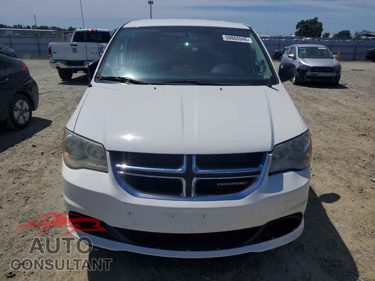DODGE CARAVAN 2012 - 2C4RDGBG2CR256861